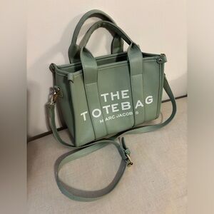 Medium sized green The Tote Bag